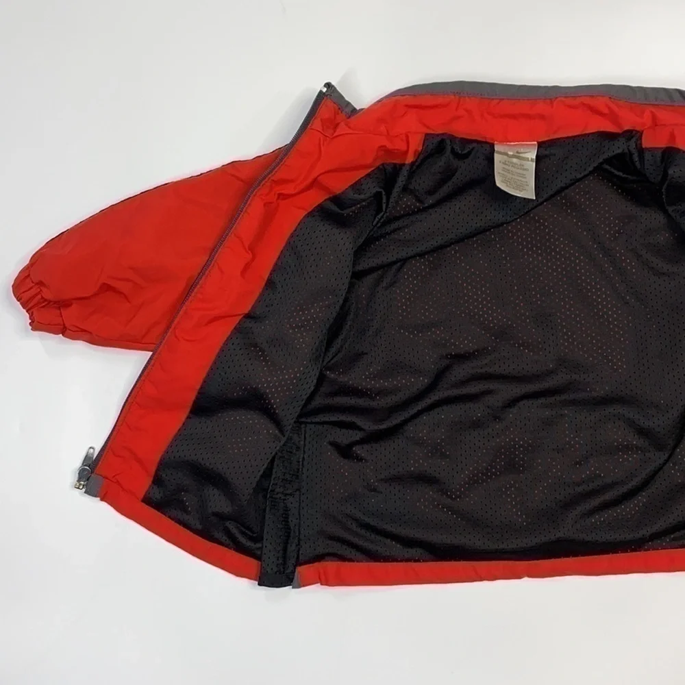 Nike Boys Red Gray Jacket Size 2 Toddler
